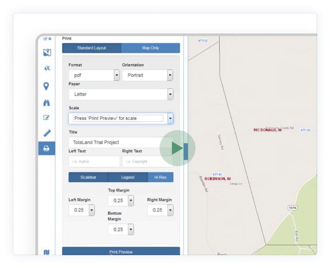 GIS Mapping Dashboard
